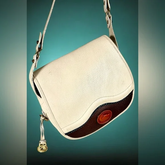 Dooney & Bourke Authentic Vintage Teton Saddle Crossbody Bag - Picture 2 of 16